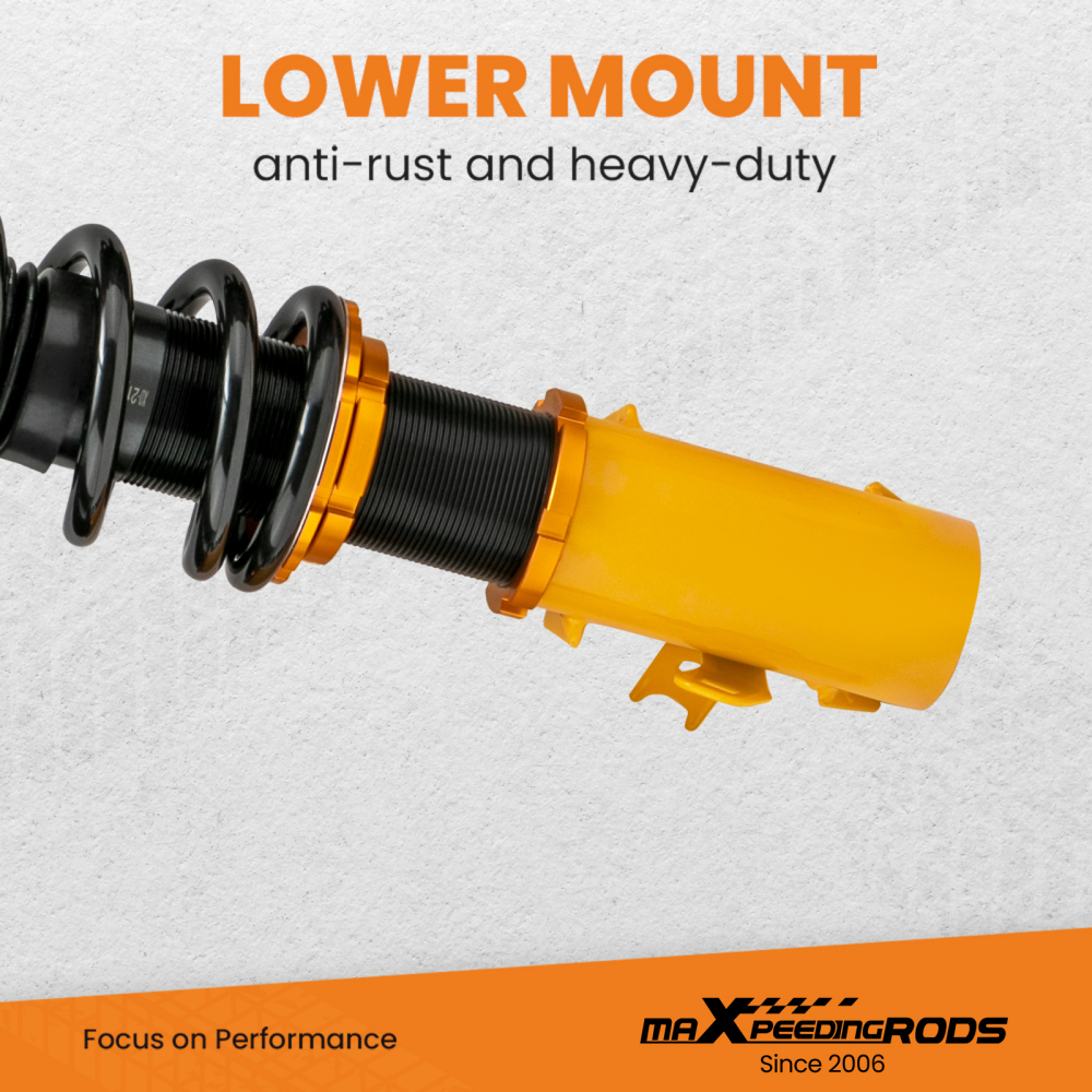 4pcs Adjust Height Coilovers Suspension Kits Shock Absorber compatible for Honda CIVIC 2006-2011 Lowering Kit