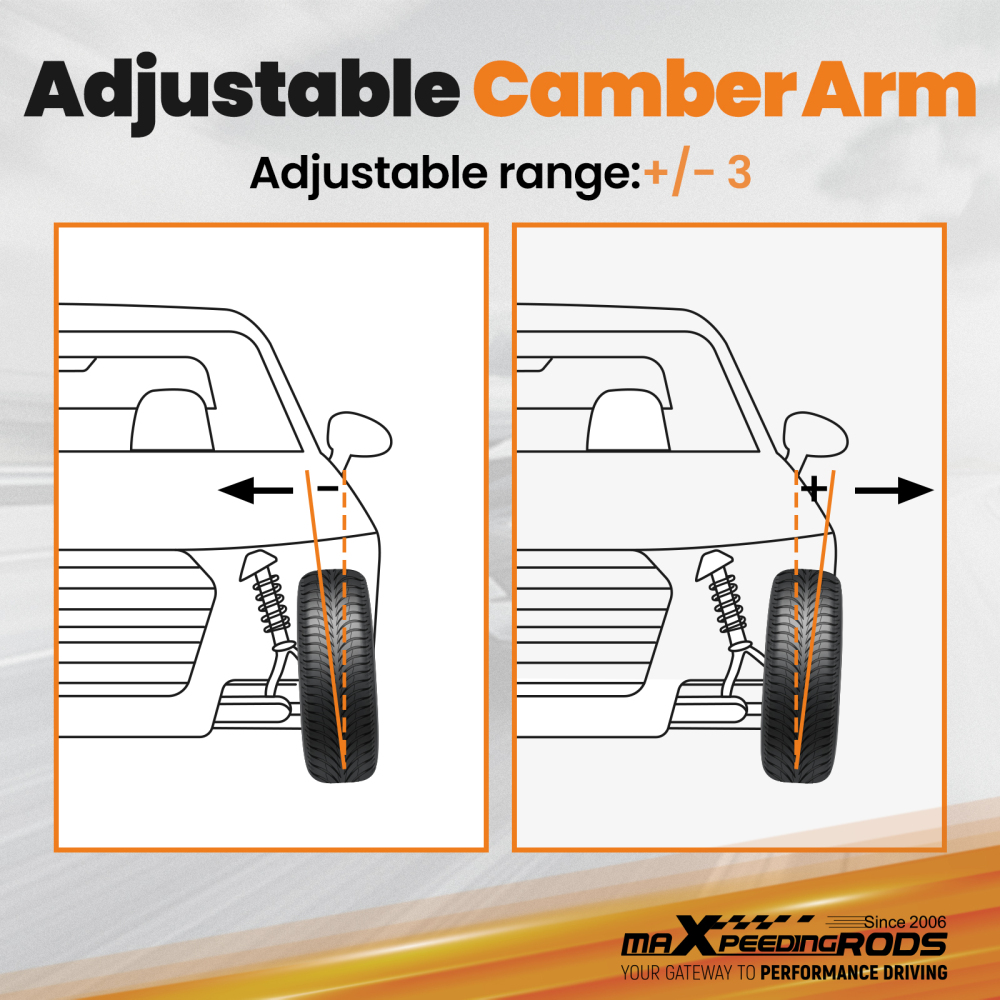 Coilovers w/Camber Arms compatible for Honda Civic 2006-2011 FA FD FG compatible for Acura