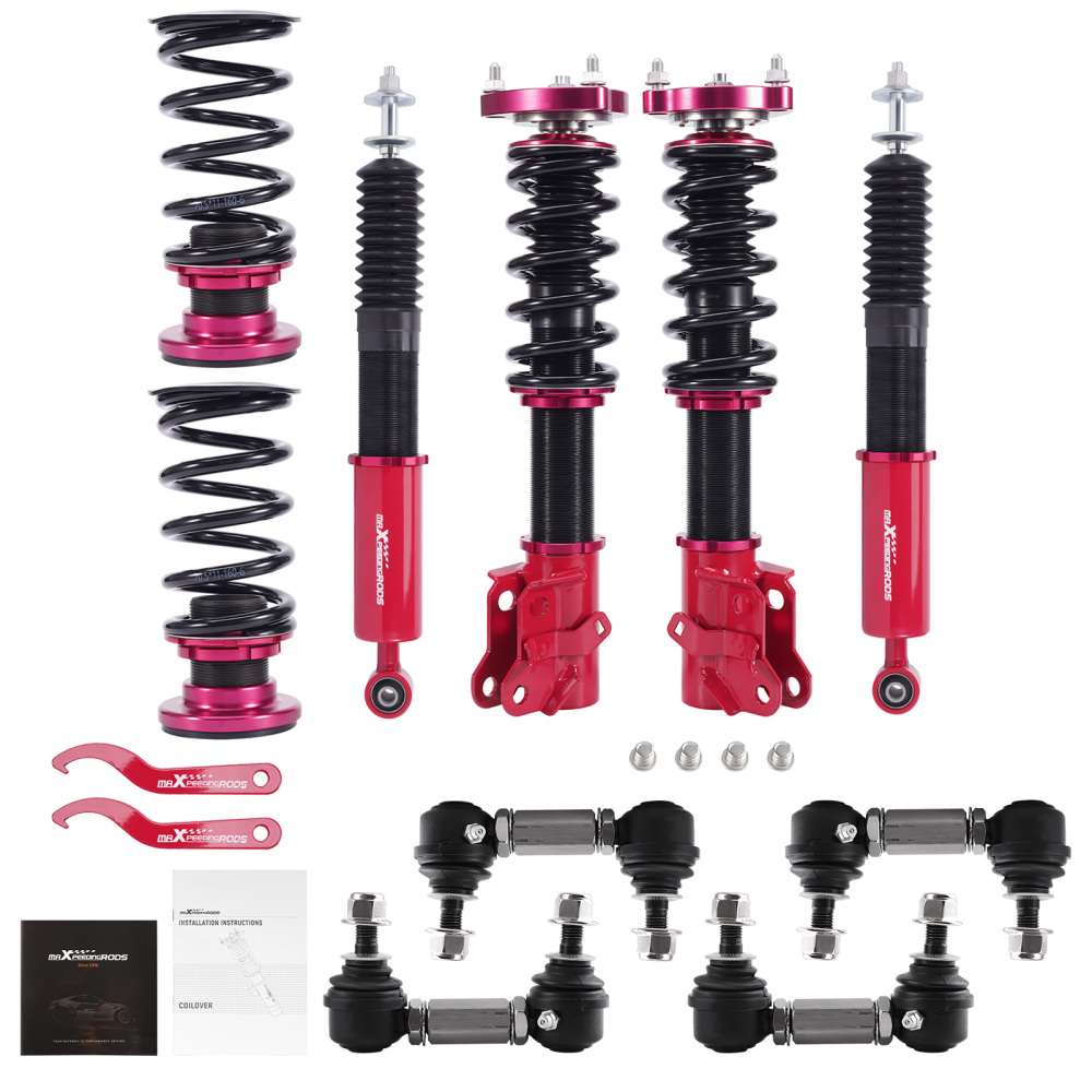 MaXpeedingrods Coilovers Kit w/ Sway Bar End Links compatible for Honda Civic 2006-2011