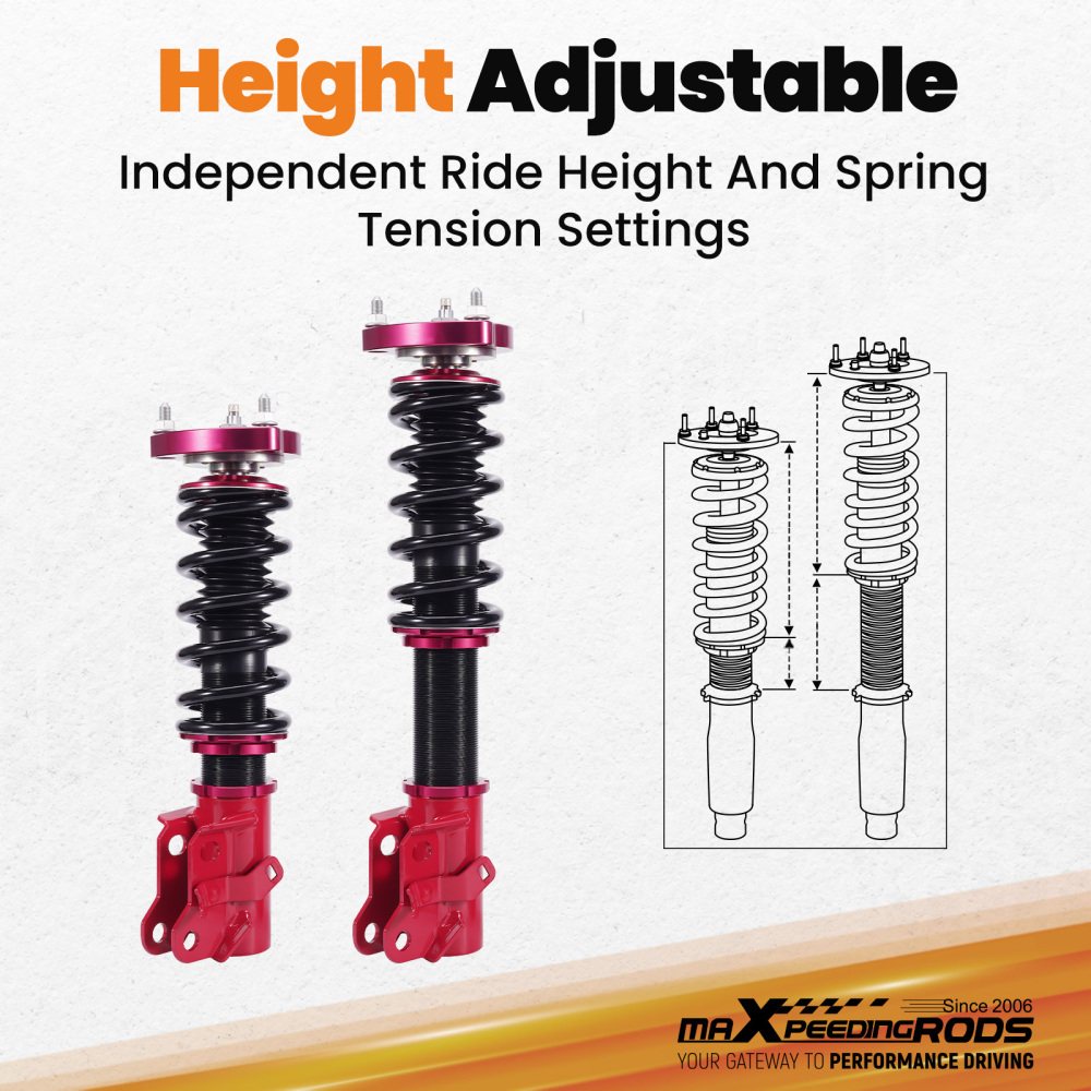 Front Coilovers Suspension compatible for Honda Civic 2006-2011 FG FA FD MK8
