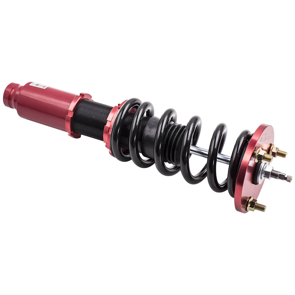 Racing CoiloverCompatible compatible for Honda Accord VIII LX,SE,LX-P coupe CS1(north American only) 2008-2012 Adj.Damper Red Shocks lowering kit
