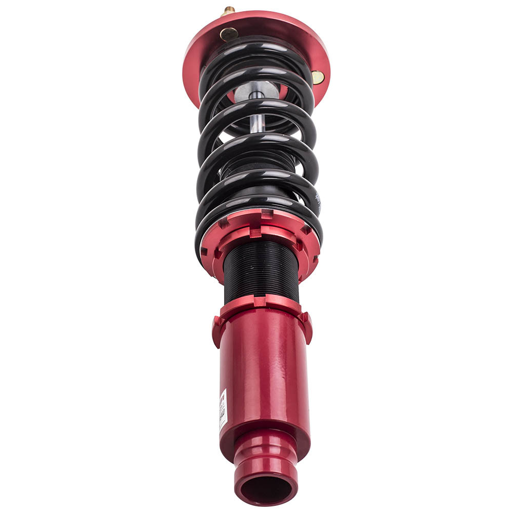 Racing CoiloverCompatible compatible for Honda Accord VIII LX,SE,LX-P coupe CS1(north American only) 2008-2012 Adj.Damper Red Shocks lowering kit