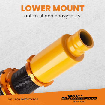 Compatible for Honda Accord 94-97 Shock Absorbers Struts Height Adjustable Coilover Set Lowering Kit