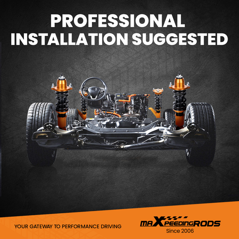 Compatible for Honda Civic EM2 2001-2005 Struts Racing Coilovers Kits lowering kit