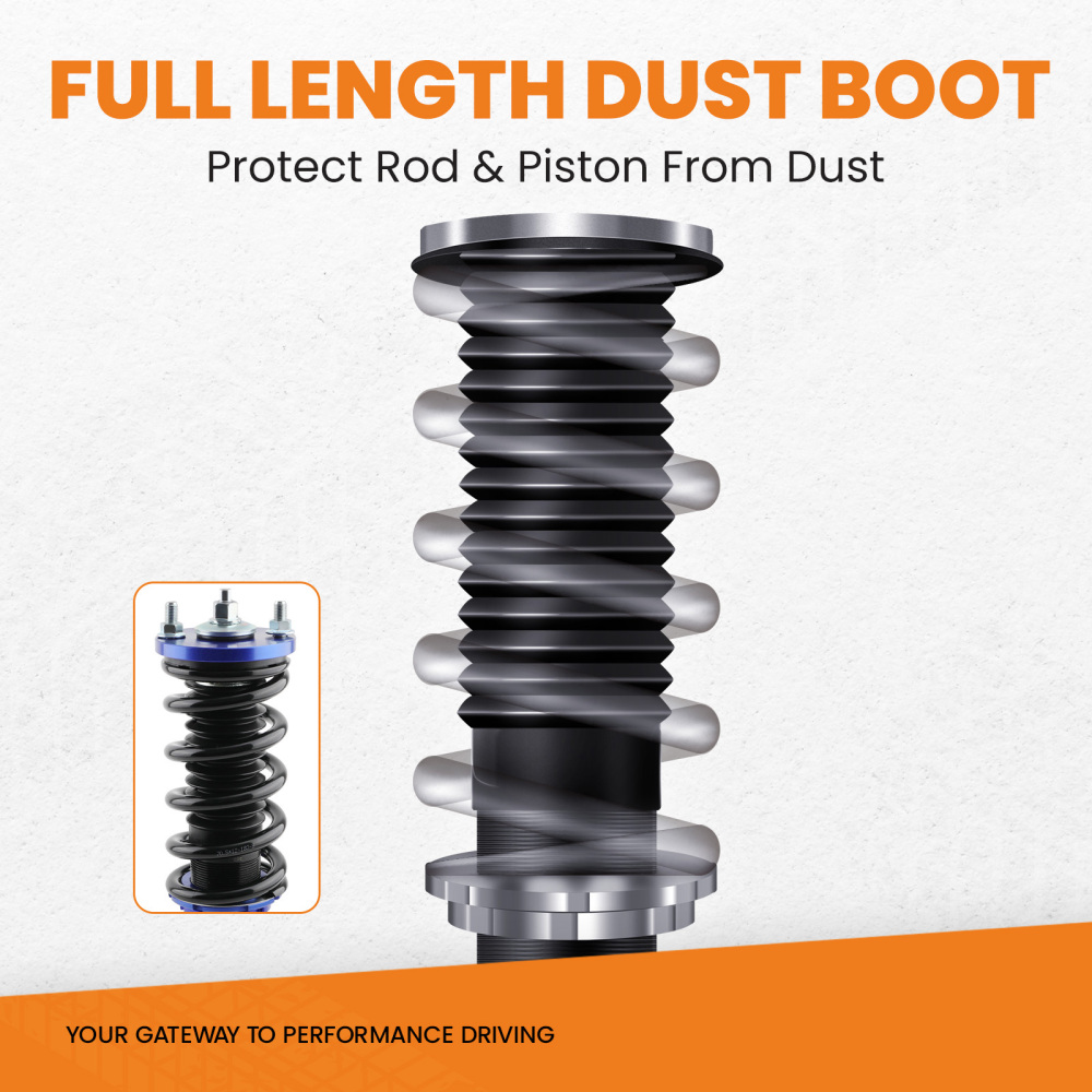 Kit Assetto a Ghiera Ammortizzatori compatibile per Honda Civic 5 6 EG EH EJ EK EM 1992-2000