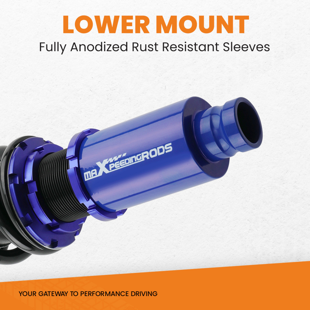 Kit Assetto a Ghiera Ammortizzatori compatibile per Honda Civic 5 6 EG EH EJ EK EM 1992-2000