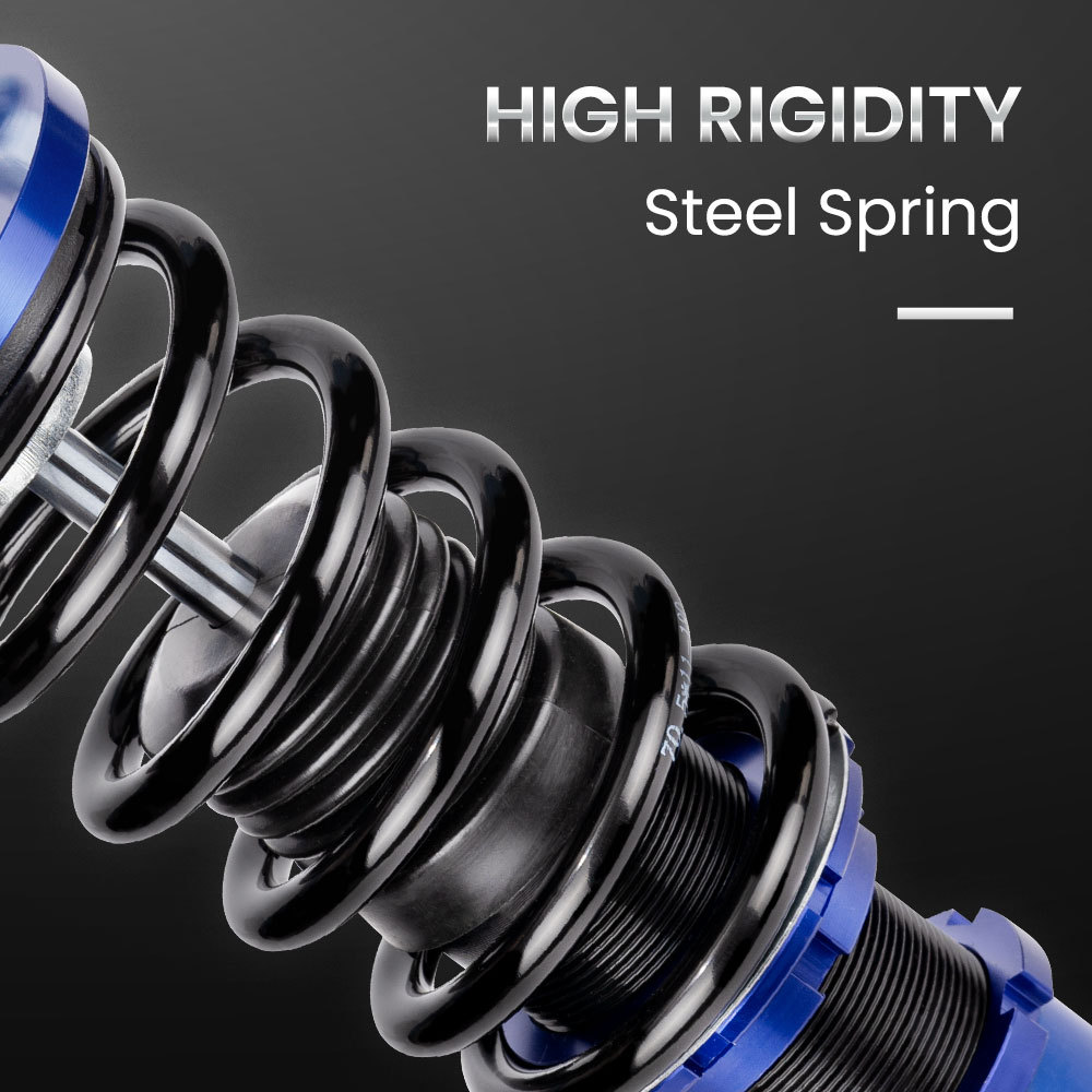Compatible for Honda Civic 1988-1991 Maxpeedingrods Shock Absorbers Front and Rear Coilover Suspension Kit lowering kit