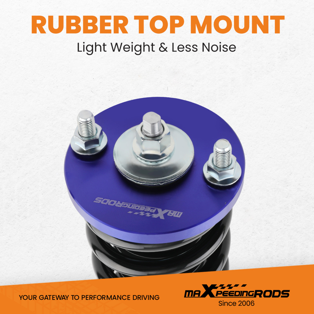 Adjustable Coilovers Struts w/ Camber Control Arms Kit compatible for Honda Civic 96-00 EK