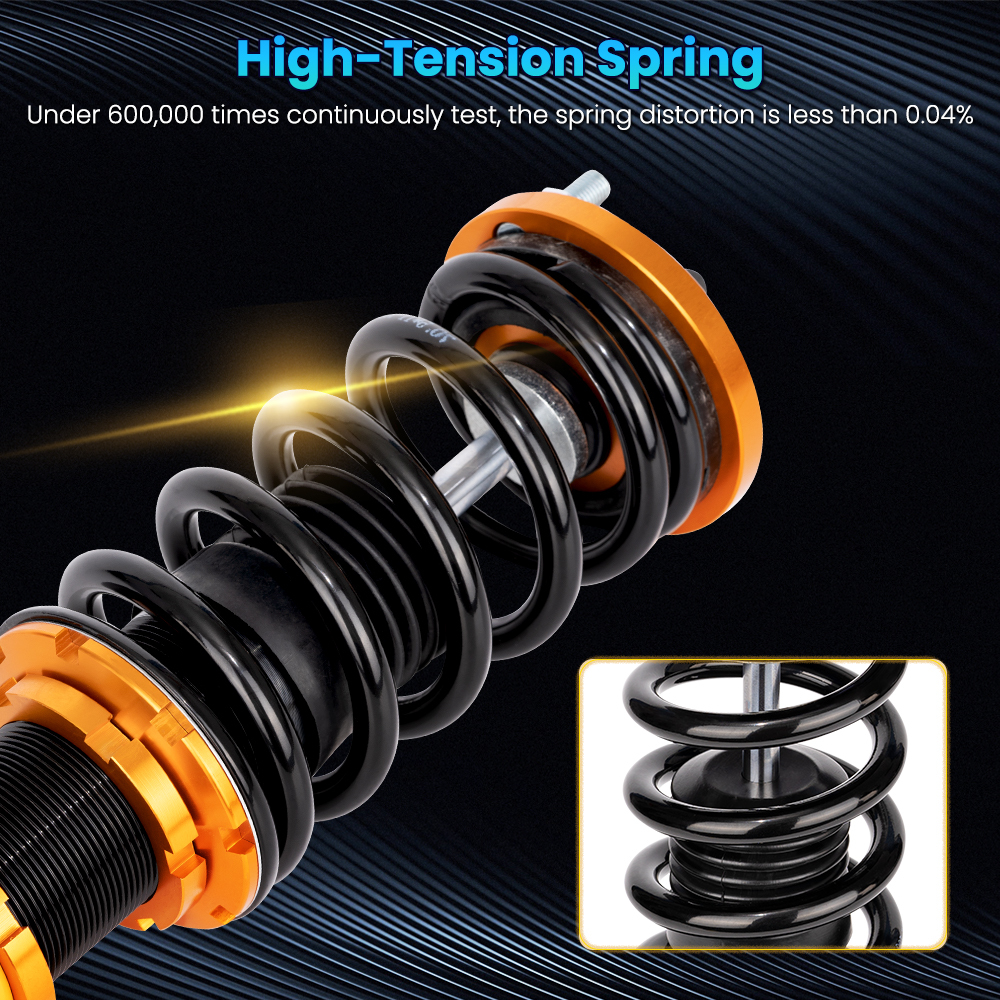 Maxpeedingrods Full Coilover Suspension Lowering Kits compatible for Honda Civic compatible for Acura Integra