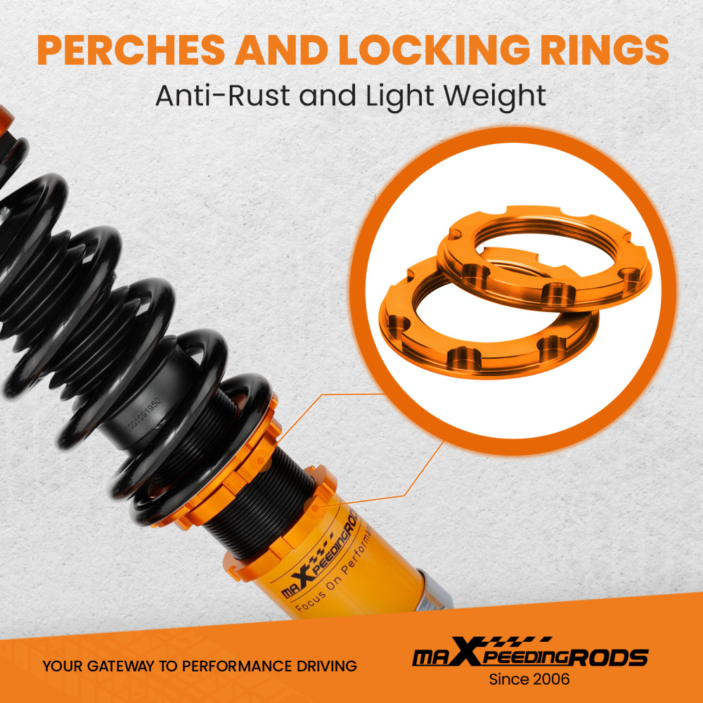 Coilovers + Control Arms compatible for Honda Civic EJ EK EM EJ5 1996-2000 Rear fork type