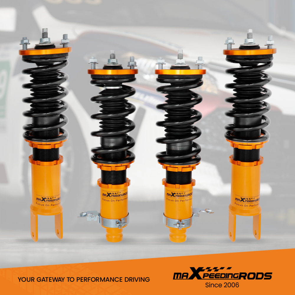 Coilovers + Control Arms compatible for Honda Civic EJ EK EM EJ5 1996-2000 Rear fork type