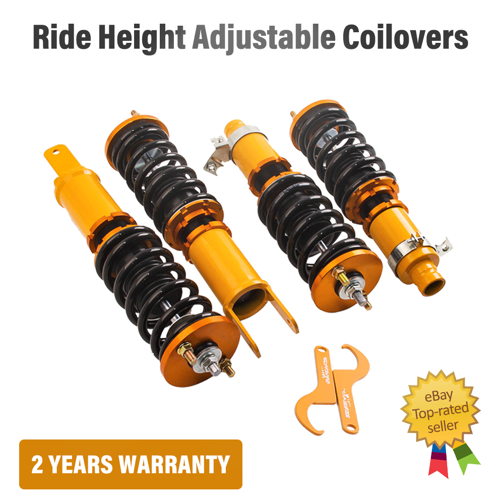 Coilovers + Control Arms compatible for Honda Civic EJ EK EM EJ5 1996-2000 Rear fork type