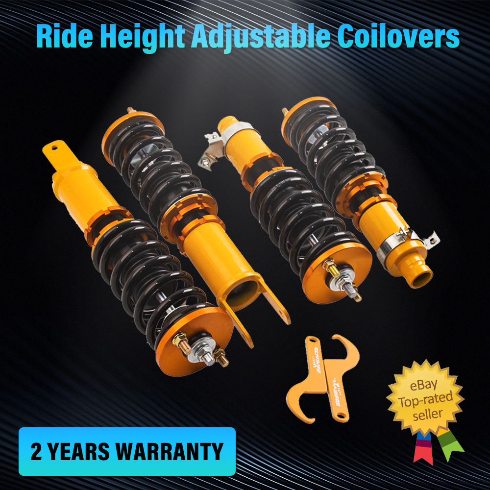 Coilovers + Control Arms compatible for Honda Civic EJ EK EM EJ5 1996-2000 Rear fork type