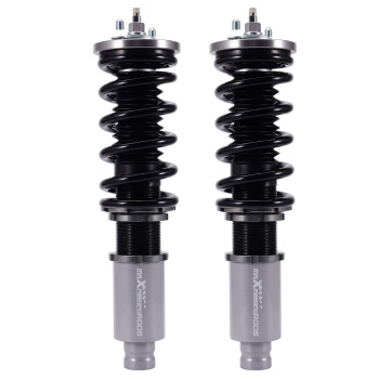 Compatible for Honda Civic CRX Integra 1988-1991 Height And Damper Adjustable Coilover Suspension Kit Lowering Kit