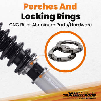 Compatible for Honda Civic CRX Integra 1988-1991 Height And Damper Adjustable Coilover Suspension Kit Lowering Kit