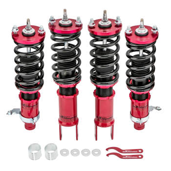 Compatible for Honda Civic 1996-2000 EK2-EM1 Height And Damper Adjustable Coilover Suspension Kit Lowering Kit