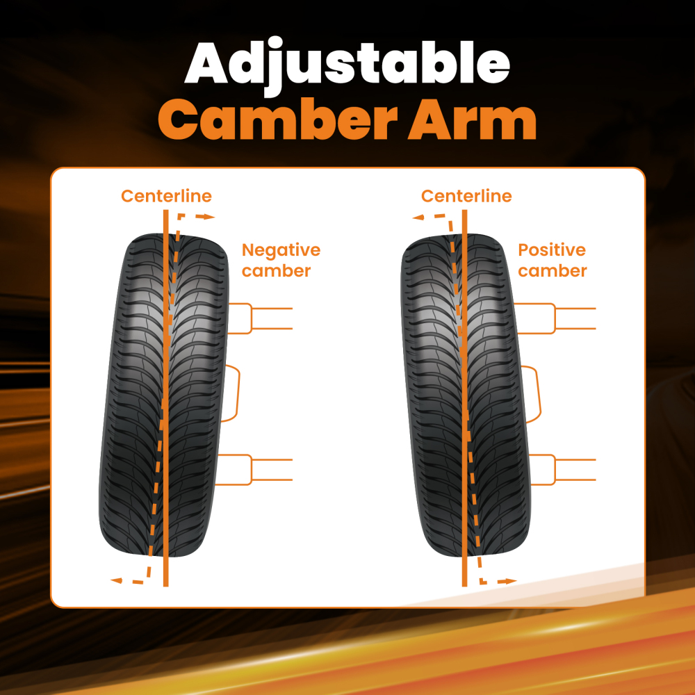 Amortisseurs Combinés Filetés compatible pour Honda Civic 96-00 EJ EK EM +Bras de Suspension