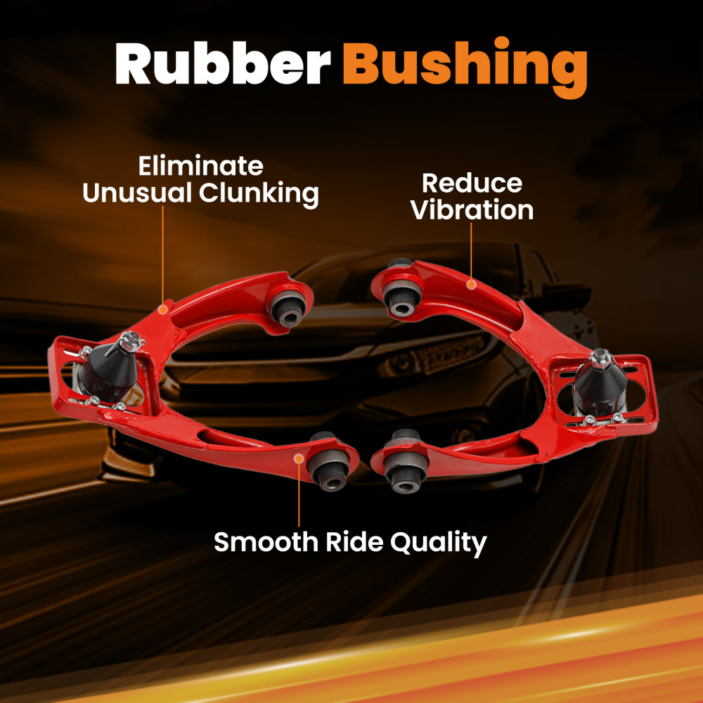 Amortisseurs Combinés Filetés compatible pour Honda Civic 96-00 EJ EK EM +Bras de Suspension