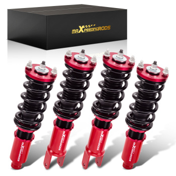 CoiloversRear Toe Arms compatible for Honda Civic 92-00 compatible for Acura Integra 94-01 Shock Kit