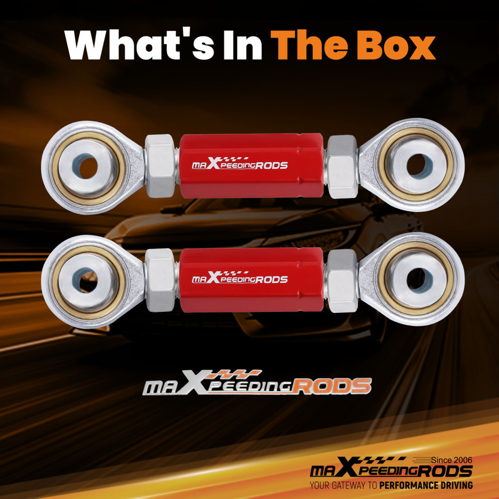 CoiloversRear Toe Arms compatible for Honda Civic 92-00 compatible for Acura Integra 94-01 Shock Kit