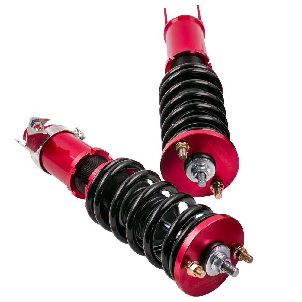 Compatible for Honda Civic 1989-2000 Height Adjustable Coilover Suspension Kit Lowering Kit