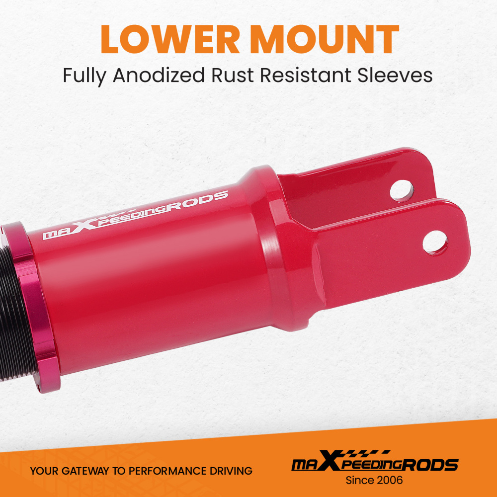 Maxpeedingrods 24 Way Damper Coilovers Kit compatible for Honda Civic 88-91 & Integra 90-93