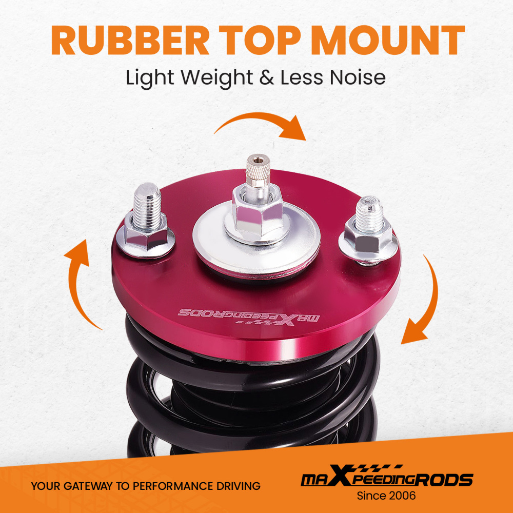 Maxpeedingrods 24 Way Damper Coilovers Kit compatible for Honda Civic 88-91 & Integra 90-93