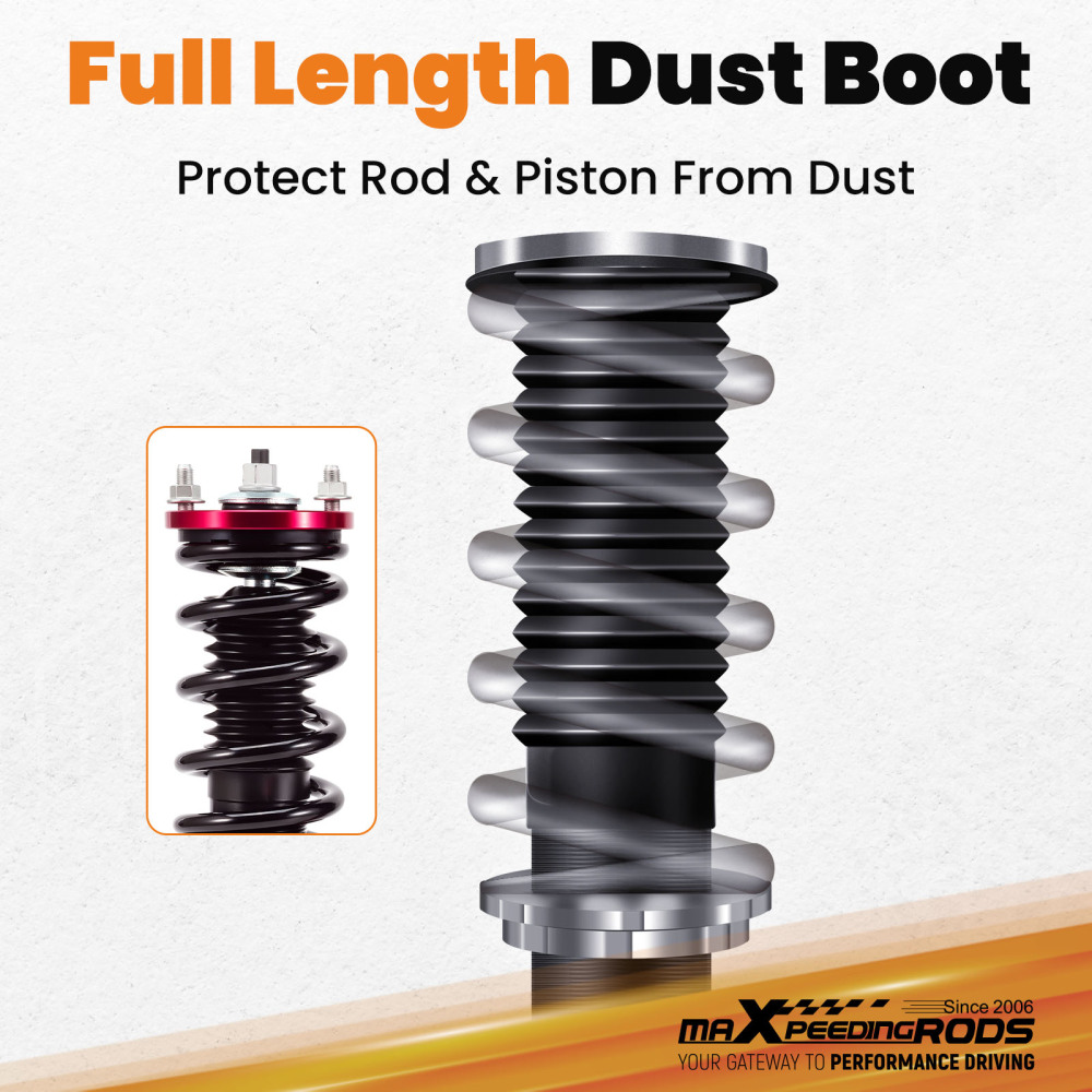 Coilovers Struts Shock Suspension Kit For Honda Civic 1996-2000 Adj. Height