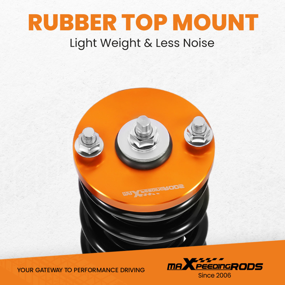 Adjustable Coilovers Front Upper Camber Control Arm Kit compatible for Honda CR-V 1997-2001