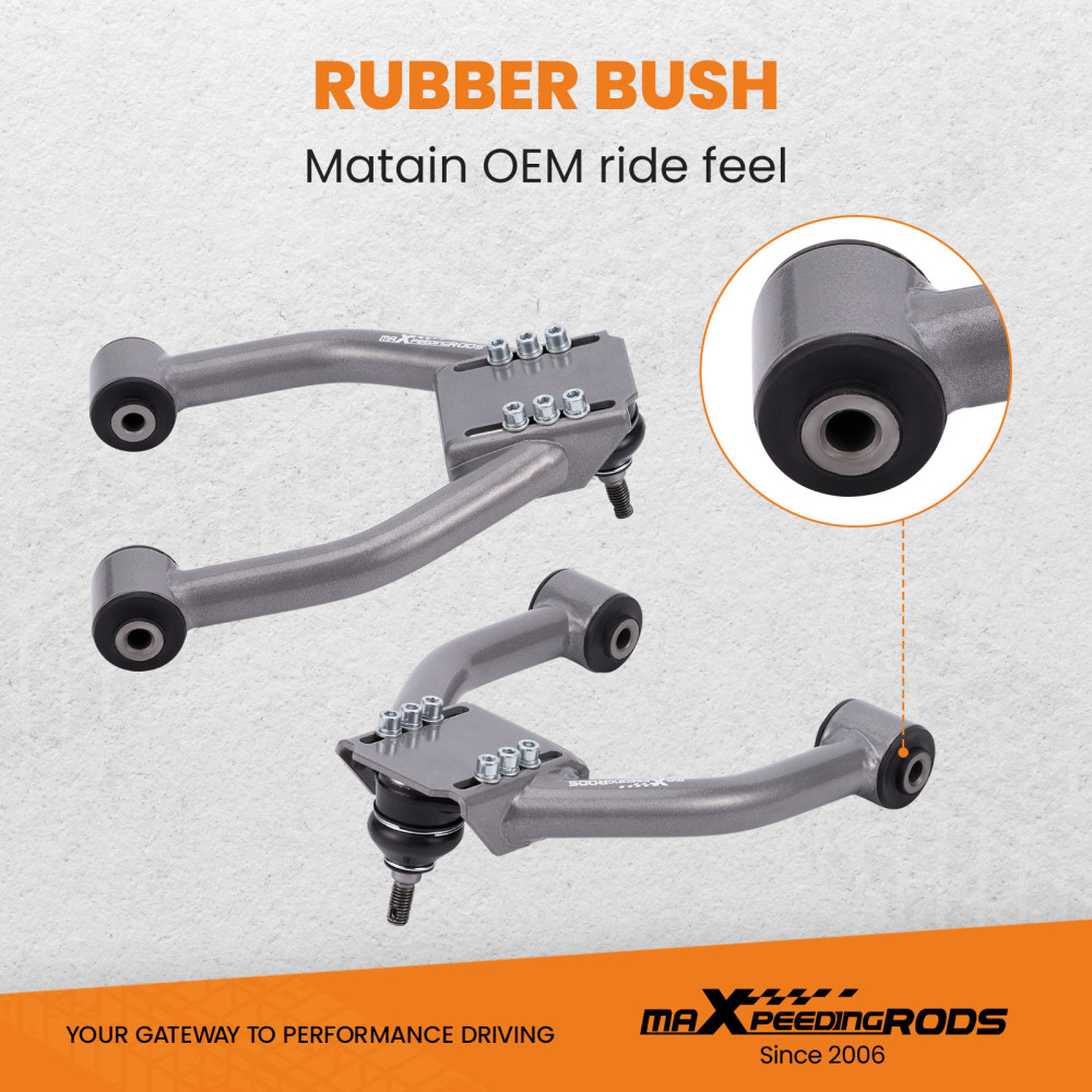 Adjustable Coilovers Front Upper Camber Control Arm Kit compatible for Honda CR-V 1997-2001