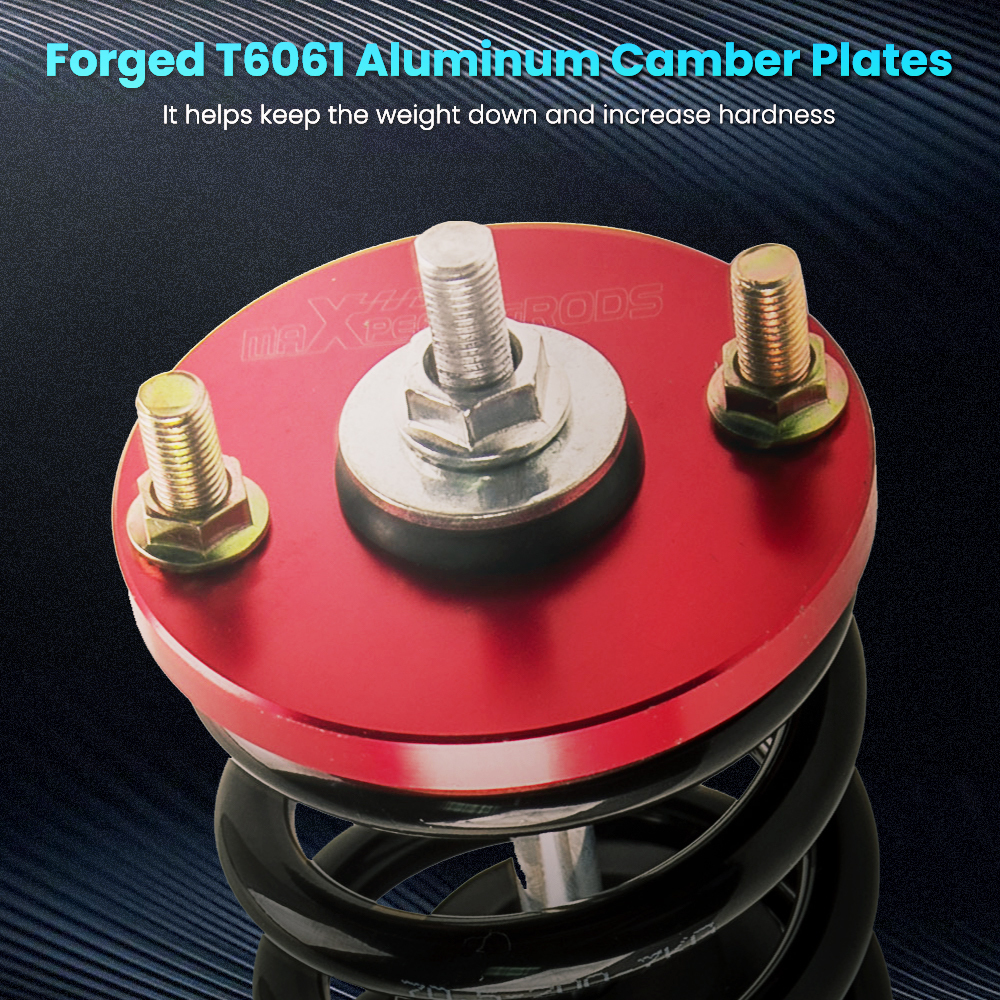 Coilover Rear Suspension Adjustable Upper Camber Control Arm compatible for Honda CRV 96-01