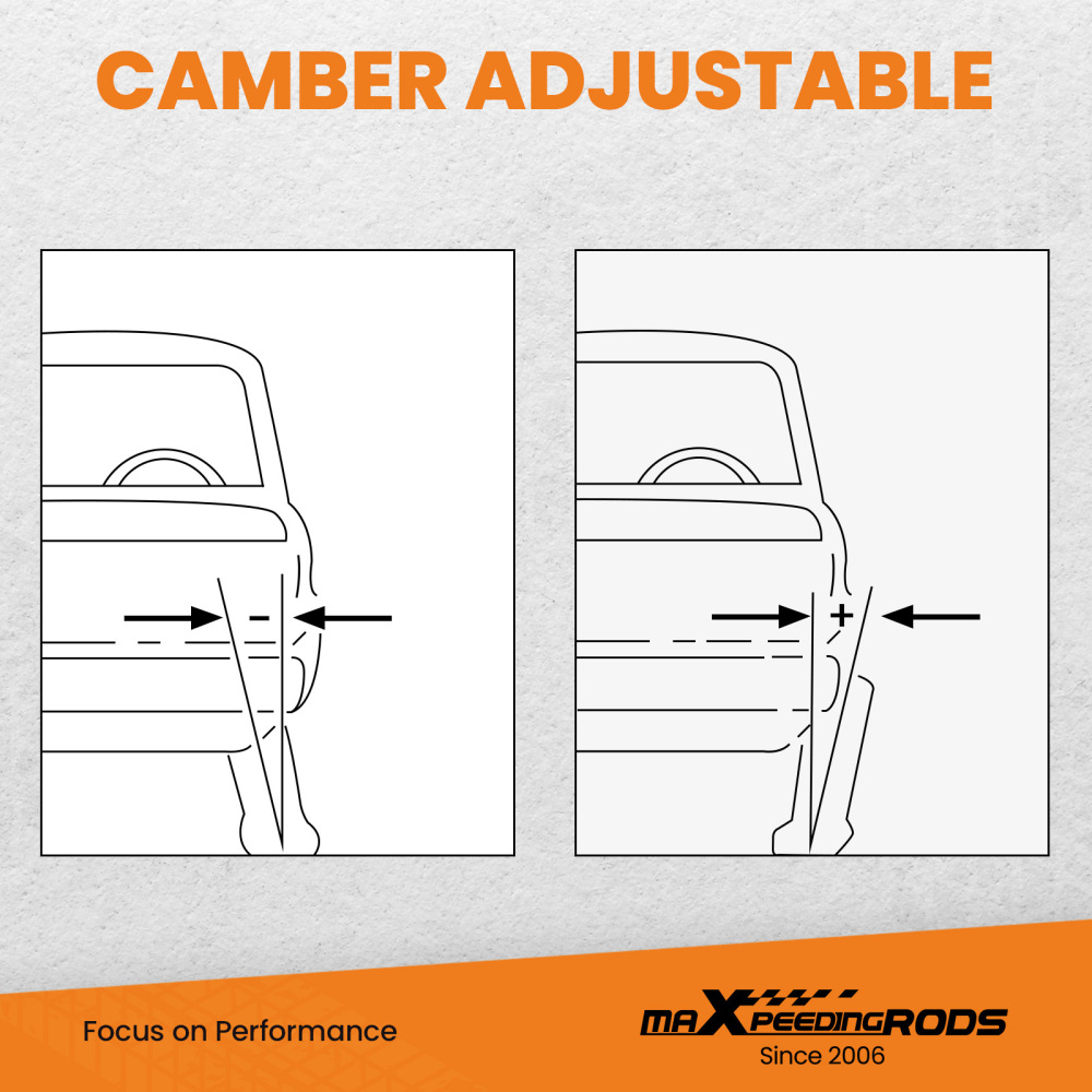 Coilover Rear Suspension Adjustable Upper Camber Control Arm compatible for Honda CRV 96-01