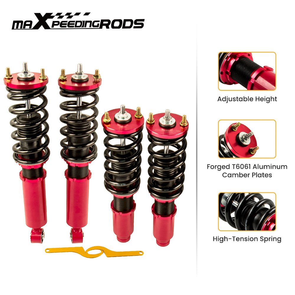 Coilover Rear Suspension Adjustable Upper Camber Control Arm compatible for Honda CRV 96-01