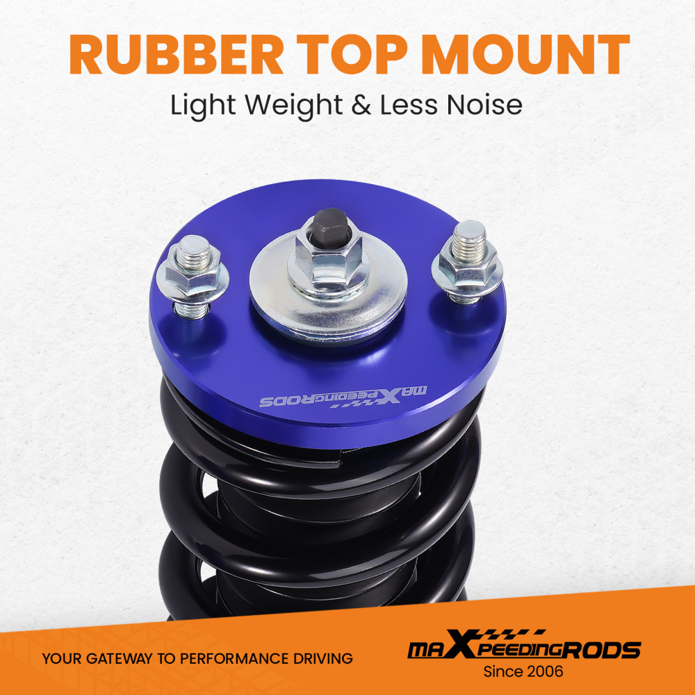 Coilovers Adjustable Front+Rear Camber+Toe Arm Kit compatible for Honda CR-V 1997-2001