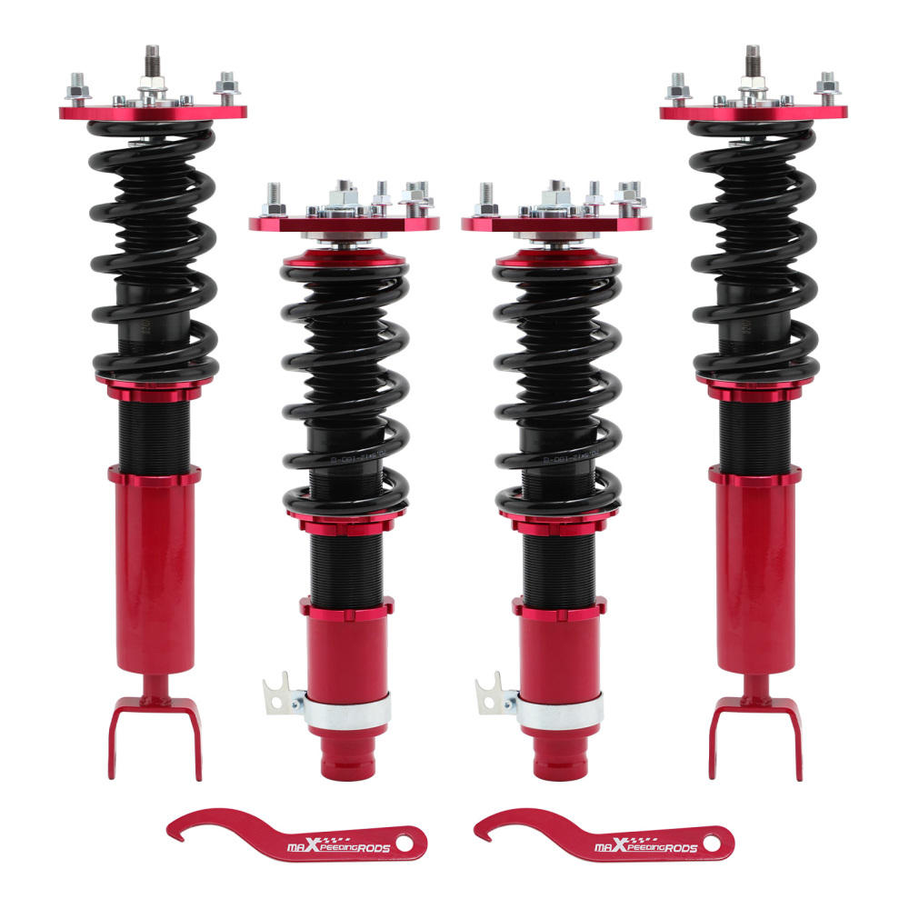 Compatible For HONDA PRELUDE BB1-BB9 1992-2001 Shock Absorbers Adj. Height Complete Coilovers Kitslowering kit