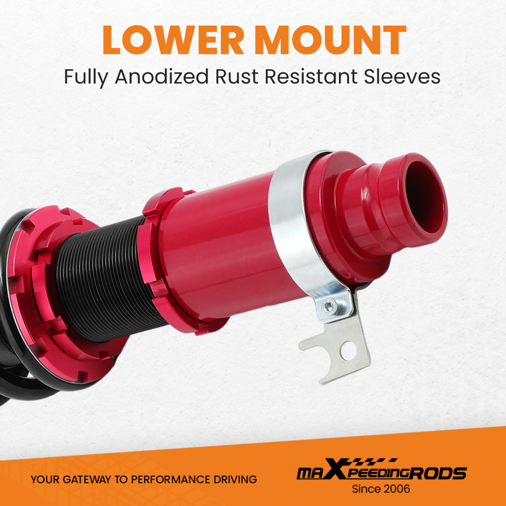 Compatible For HONDA PRELUDE BB1-BB9 1992-2001 Shock Absorbers Adj. Height Complete Coilovers Kitslowering kit