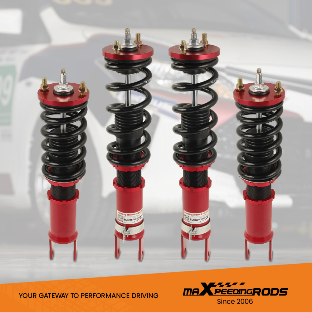 Compatible for Honda S2000 AP1 AP2 2000-2009 24 Ways Damper Adjustable Shocks Coilovers
