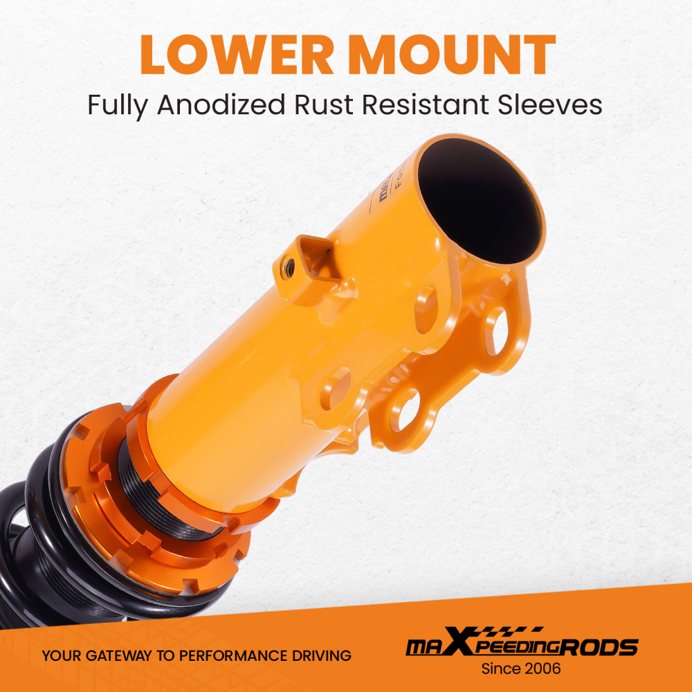 Coilover Suspension Spring Shock Structs KitsCompatible compatible for HYUNDAI SONATA 2.0L L4 Turbocharged 2012-2014 lowering kit