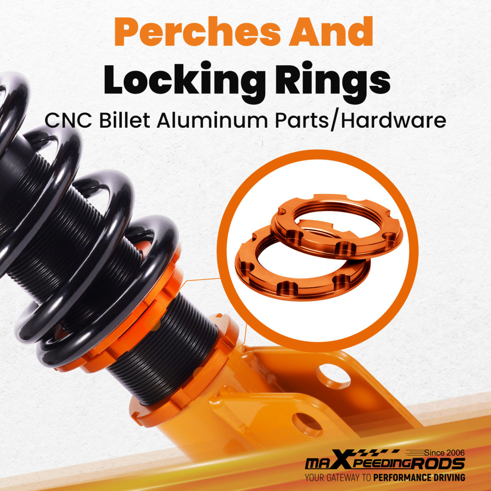 Coilover Strut Suspension Kit compatible for Subaru Impreza WRX G3 GE GV GR 2.5 WRX