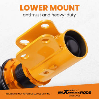 Compatible for Subaru Impreza 2008-2013 24 Adjustable Damper Coilover Struts Shock Suspension Kit Lowering Kit