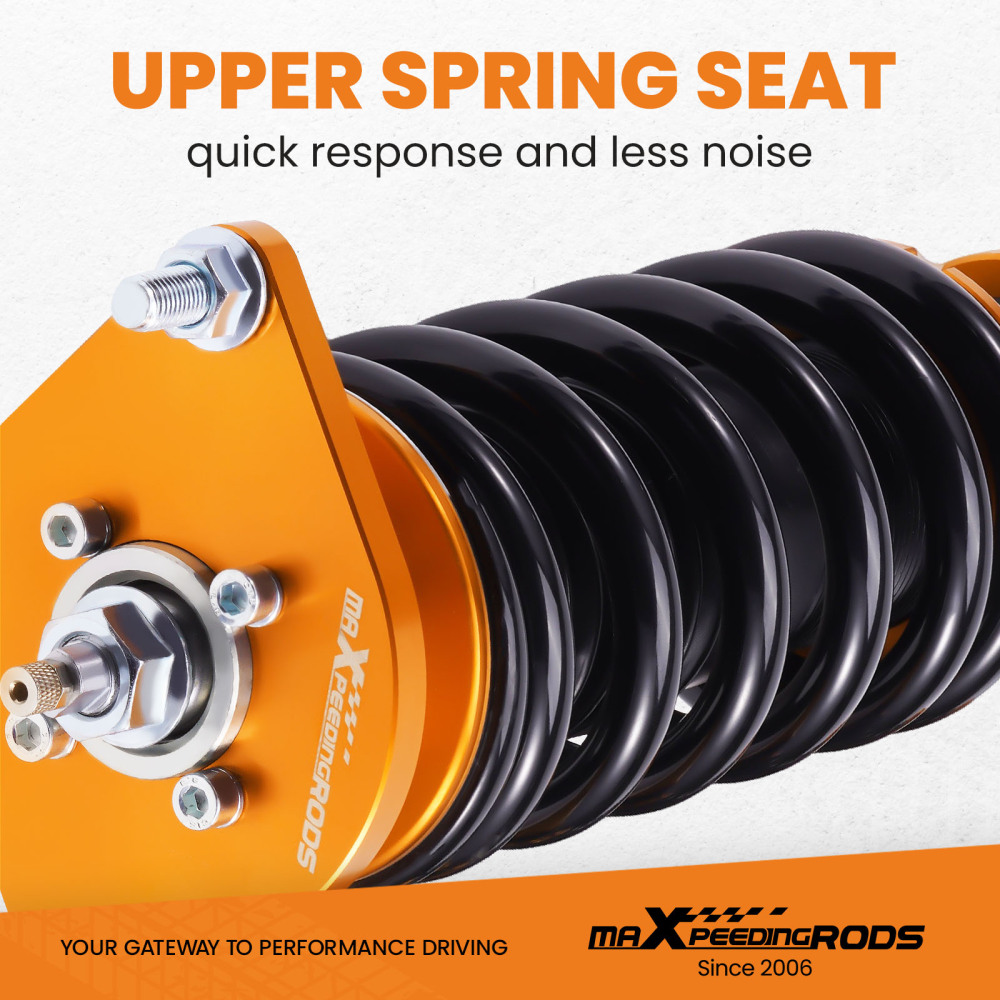 Coilover Struts Shock Suspension Kit compatible for Subaru Impreza 2008-2011 Adj. Damper Lowering Kit