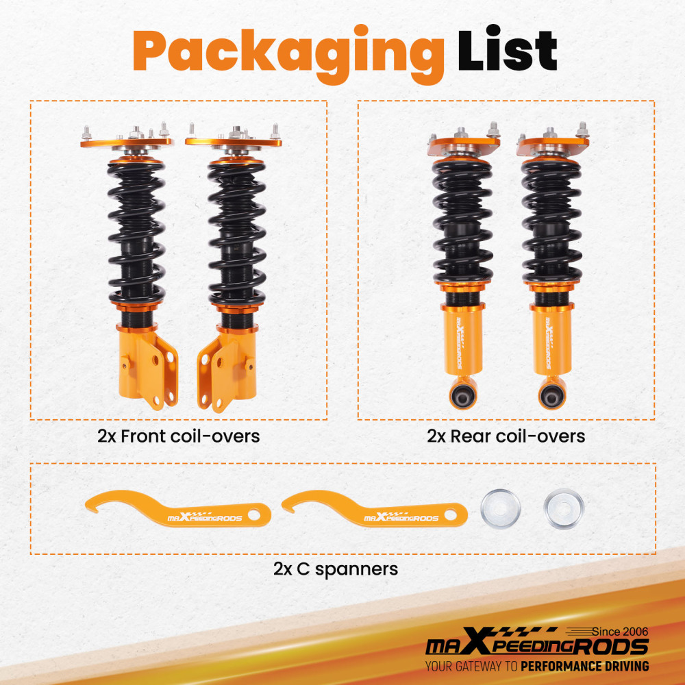 Compatible for Subaru Impreza WRX Limited Premium sedan / hatchback Coilover