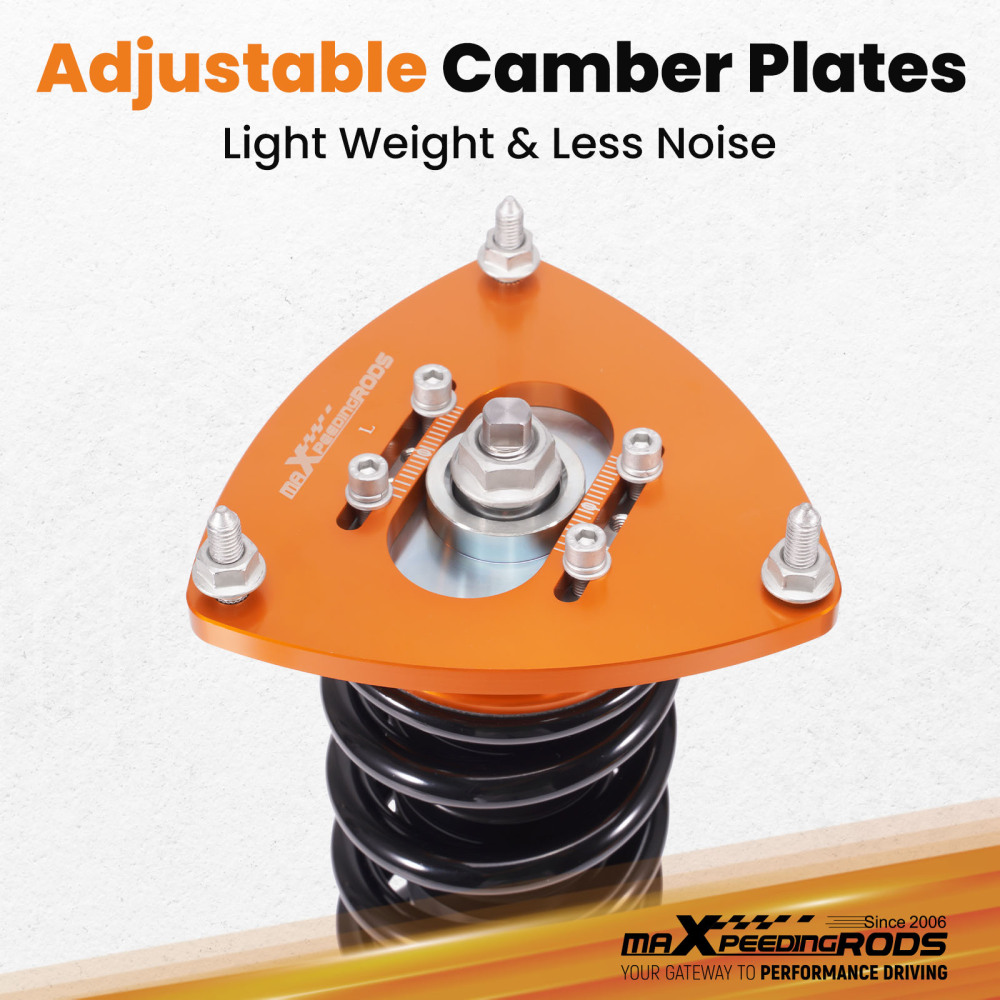 Adjustable Coilovers Suspension Lowering Kit compatible for Subaru Impreza WRX 08-14