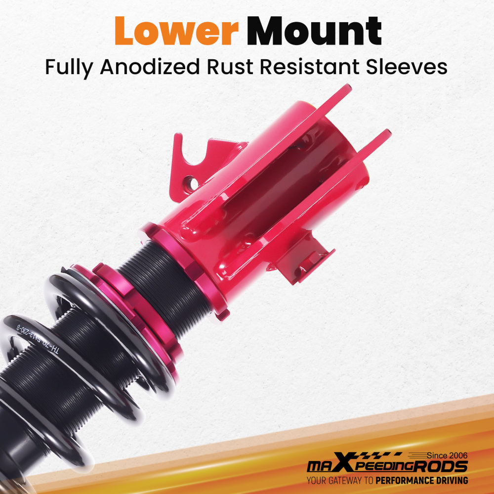 24 Way Damper Coilovers Suspension Lowering Kit compatible for Subaru Impreza WRX 2008-14