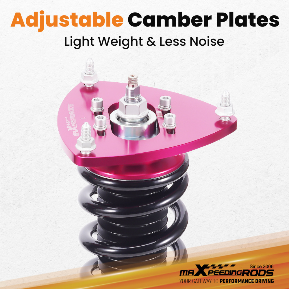 24 Way Damper Coilovers Suspension Lowering Kit compatible for Subaru Impreza WRX 2008-14