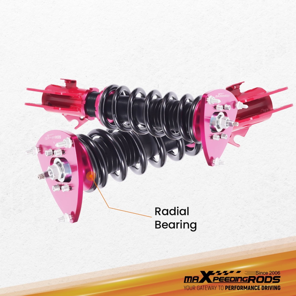 24 Way Damper Coilovers Suspension Lowering Kit compatible for Subaru Impreza WRX 2008-14