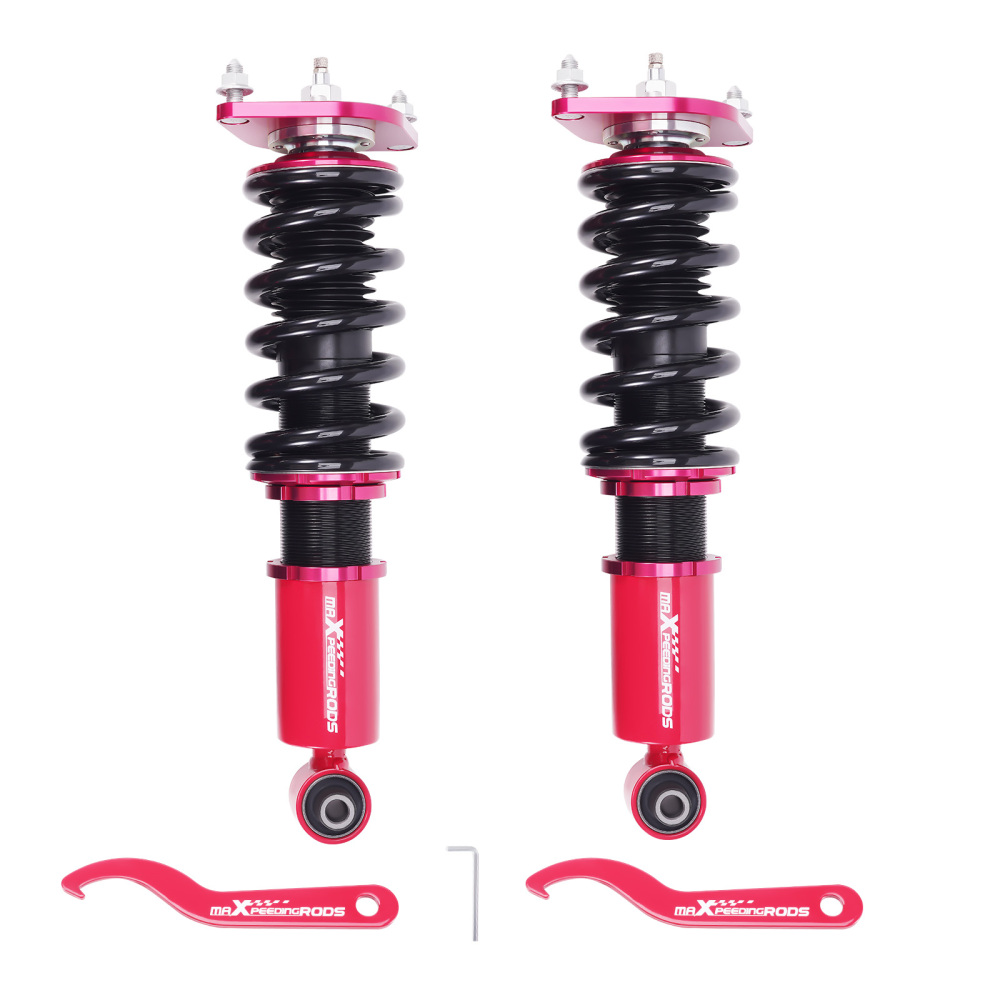 2x Rear Coilovers Suspension Struts Kit compatible for Subaru Impreza WRX 08-14