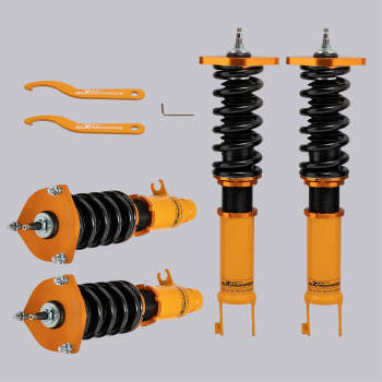 Compatible for Infiniti M35x 06-10 AWD Coil Springs Struts Adjustable Damper Coilovers Kits Lowering Kit