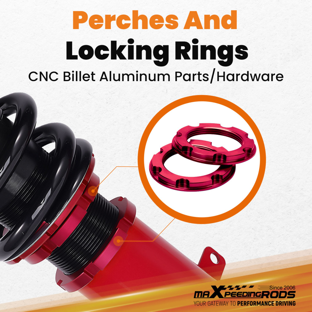 Coilovers Lowering Kit compatible for Lexus IS250 / IS350 Sedan RWD (XE30) 2014-16