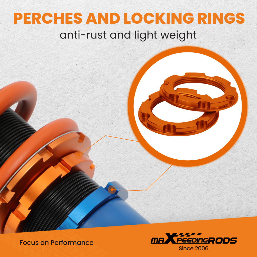 Coilovers LoweringCoilovers Kit compatible for Jaguar XF 2007-2015 Adjustable Coil Springs Struts Assembly